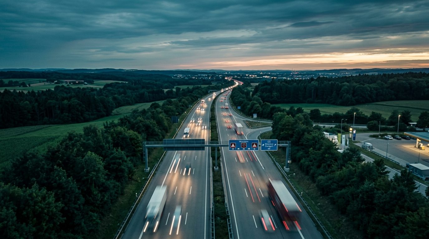 Autobahn Perspektive